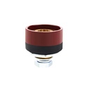 Conector de alta corriente para máquina de soldadura. DKJ10-25 hembra roja