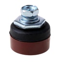 Conector de alta corriente para máquina de soldadura. DKJ10-25 hembra roja