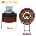 Conector de alta corriente para máquina de soldadura. DKJ30-50 hembra roja