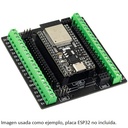 Placa de expansión I/O para ESP32. 3 tipos de salida. 38 pines