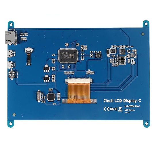 Pantalla LCD HDMI Touch 7’’ para Raspberry Pi