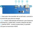 Pantalla LCD HDMI Touch 7’’ para Raspberry Pi