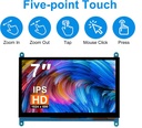 Pantalla LCD HDMI Touch 7’’ para Raspberry Pi
