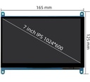 Pantalla LCD HDMI Touch 7’’ para Raspberry Pi
