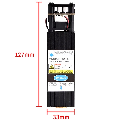 Módulo láser CNC de 40W