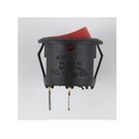 Suiche balancin 2 pines base redonda 10A 125V
