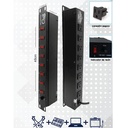 Multitoma switch 8 puertos para Rack. VOLTIMAX