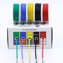 Dispensador de cables 5 colores. 22AWG