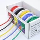 Dispensador de cables 5 colores. 22AWG