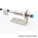 Soporte en ángulo para sensor infrarrojo reflectivo y de proximidad. Tipo L. M8