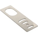Soporte recto para sensor infrarrojo reflectivo y de proximidad. Tipo I. M18