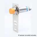 Soporte recto para sensor infrarrojo reflectivo y de proximidad. Tipo I. M18