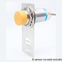 Soporte recto para sensor infrarrojo reflectivo y de proximidad. Tipo I. M30