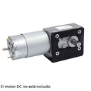 Soporte en L para motor DC. Tipo D