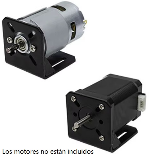 Soporte en L para motor DC. Tipo J