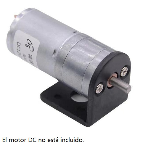 Soporte en L para motor DC. Tipo G