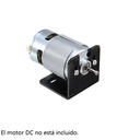 Soporte en L para motor DC. Tipo O