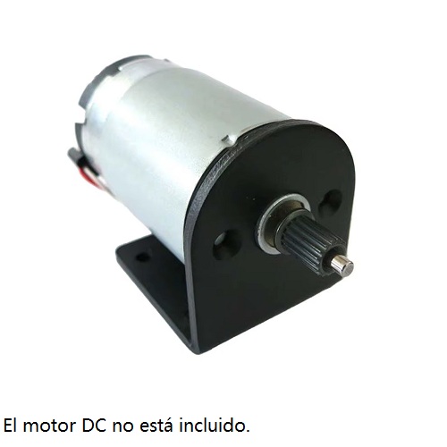 Soporte en L para motor DC. Tipo H