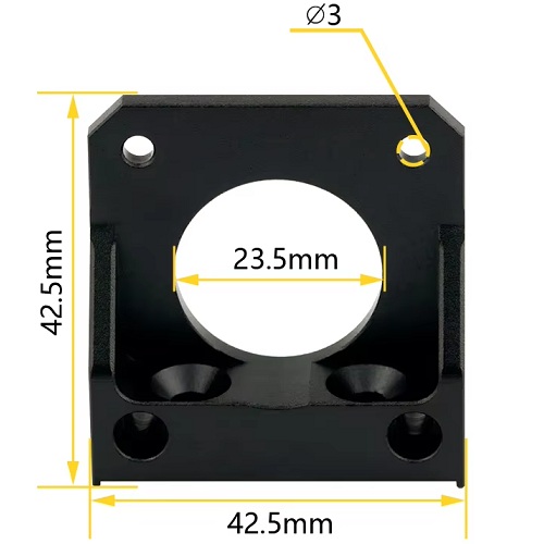 Soporte de eje Z para motor NEMA 17