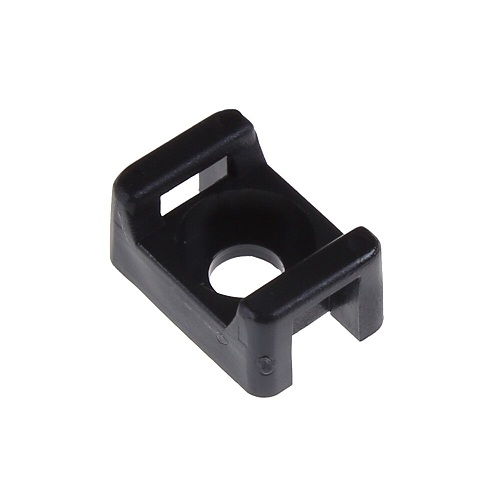 Base para cintas de amarre. HC-1. 3mm. Negro