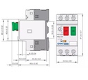 Guardamotor Chint	3P 2.5A/4A