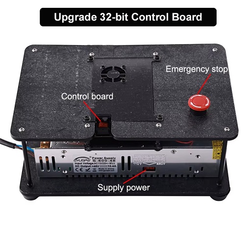 Máquina CNC de 3 ejes 500W. 4540. Con controlador offline