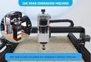 Máquina CNC de 3 ejes 500W. 4540. Con láser