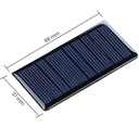 Panel solar 5V 60mA