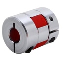 Acople flexible estrella para motor de 20mm a 20mm