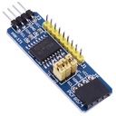Módulo de expansión de I/O con interfaz I2C PCF8574. Azul