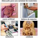Kit pirograbador con temperatura ajustable, 71 pzs