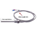 Termocupla tipo K 3/8. 2m