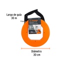 Guía de acero de 30m para cable TRUPER