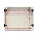 Caja plástica impermeable 115x90x55mm