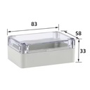 Caja plástica impermeable 83x58x33mm