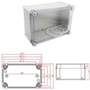 Caja plástica impermeable 130x80x70mm