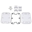 Caja plástica impermeable 130x90x25mm