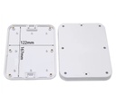 Caja plástica impermeable para monitoreo 175x130x30mm