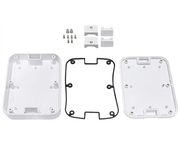 Caja plástica impermeable para monitoreo 175x130x30mm