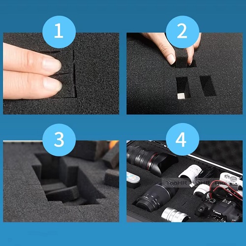 Caja de herramientas plástica para instrumentos 2822T