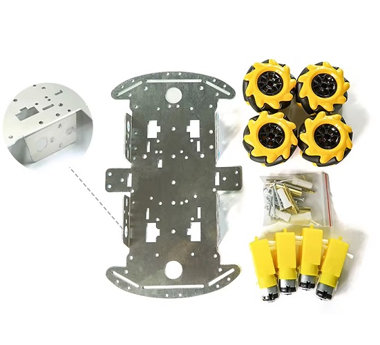 Chasis simple metálico 4WD