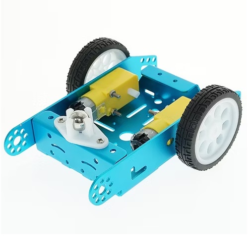Chasis metálico 2WD. Azul