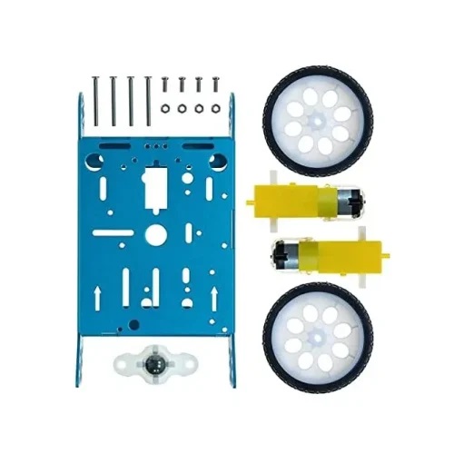 Chasis metálico 2WD. Azul