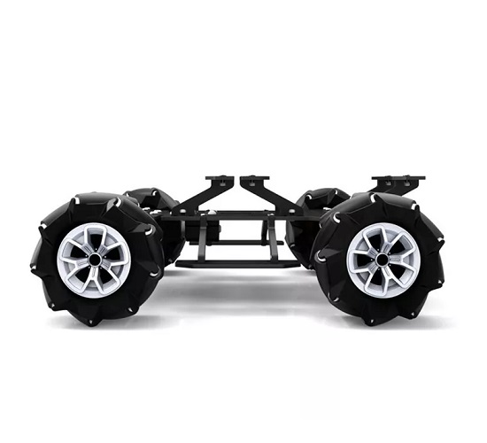 Chasis omniwheel con suspensión 4WD