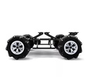 Chasis omniwheel con suspensión 4WD