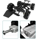 Chasis omniwheel con suspensión 4WD