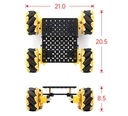 Chasis MS Smart omniwheel 4WD