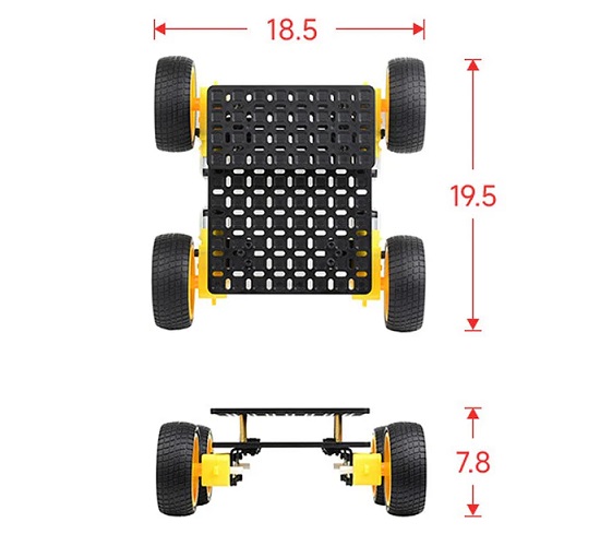 Chasis NS Smart 4WD