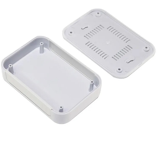 Caja plástica impermeable para monitoreo 127x85x27mm