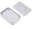 Caja plástica impermeable para monitoreo 127x85x27mm
